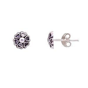 Dainty 925 Sterling Silver Studs Earrings - Hypoallergenic Birthstone Jewelry Gift for Women, Perfect Gift for her, wife and mother
