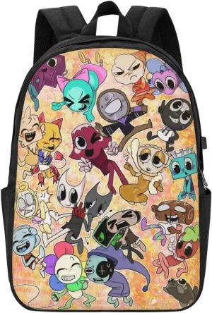 Dandy'S World 3 Backpack Lightweight Large Capacity Laptop Backpack Travel Backpacks For Unisex 17in.