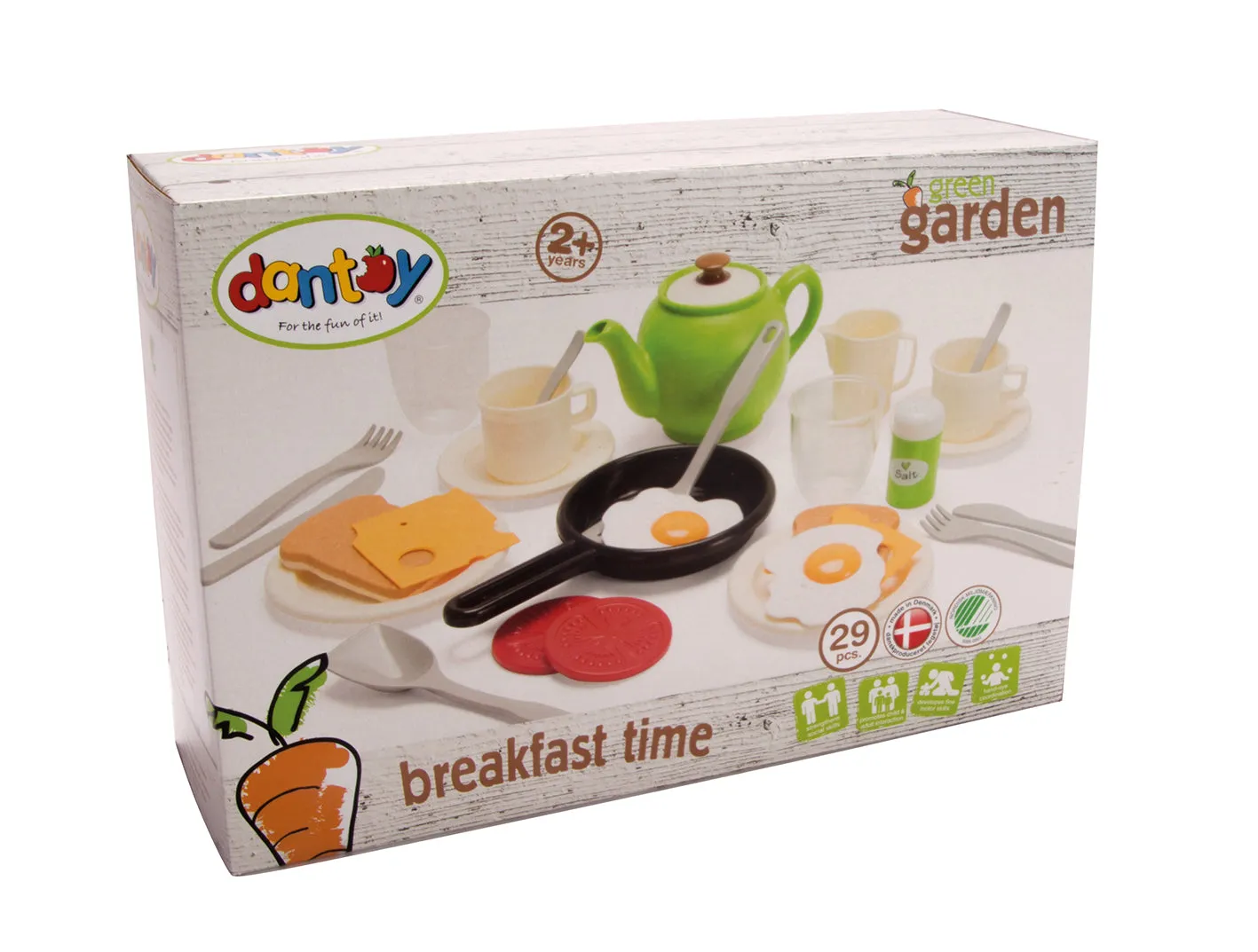 Dantoy Green Garden Breakfast Set 29 pcs
