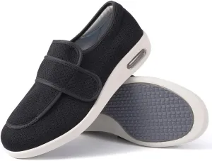 Diabetic Shoes for Women, Women's Wide Width Elderly Shoes, Adjustable Closure Lightweight Breathable, Swollen Feet Walking Edema Sneakers