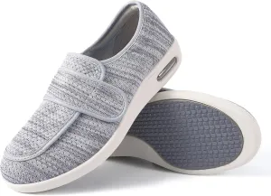 Diabetic Shoes for Women, Women's Wide Width Elderly Shoes, Adjustable Closure Lightweight Breathable, Swollen Feet Walking Edema Sneakers