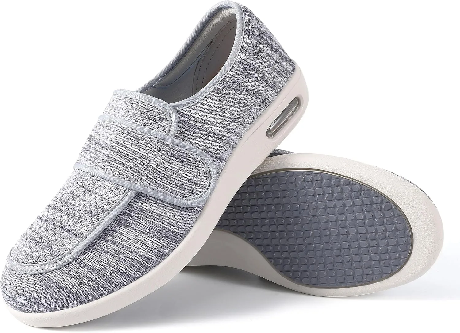 Diabetic Shoes for Women, Women's Wide Width Elderly Shoes, Adjustable Closure Lightweight Breathable, Swollen Feet Walking Edema Sneakers
