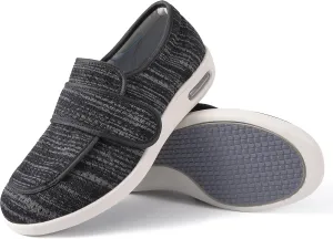 Diabetic Shoes for Women, Women's Wide Width Elderly Shoes, Adjustable Closure Lightweight Breathable, Swollen Feet Walking Edema Sneakers