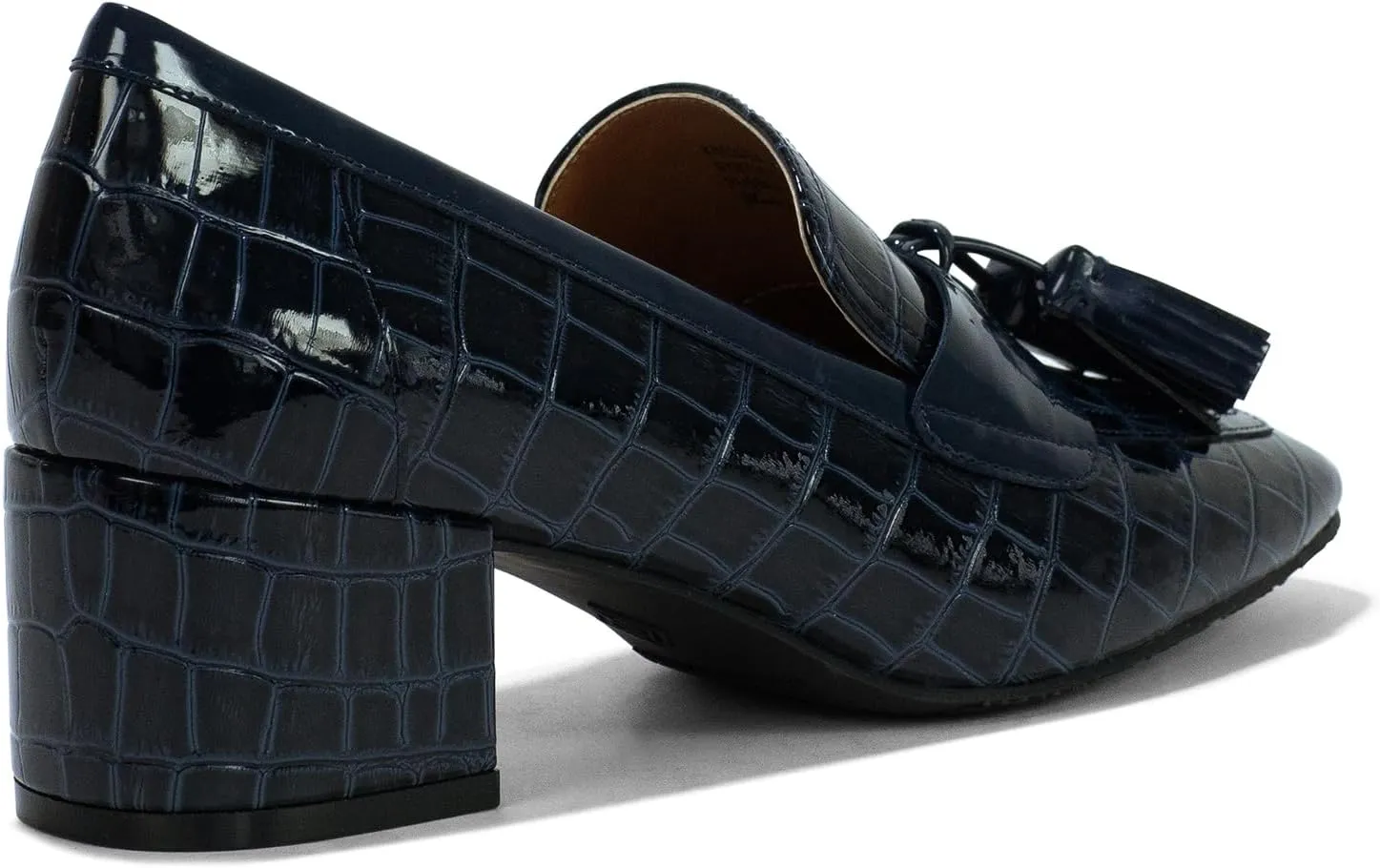 Donald Pliner Women's Kressida Dress Loafers, 2" Block Heels for Women, Slip-On Heels for Women