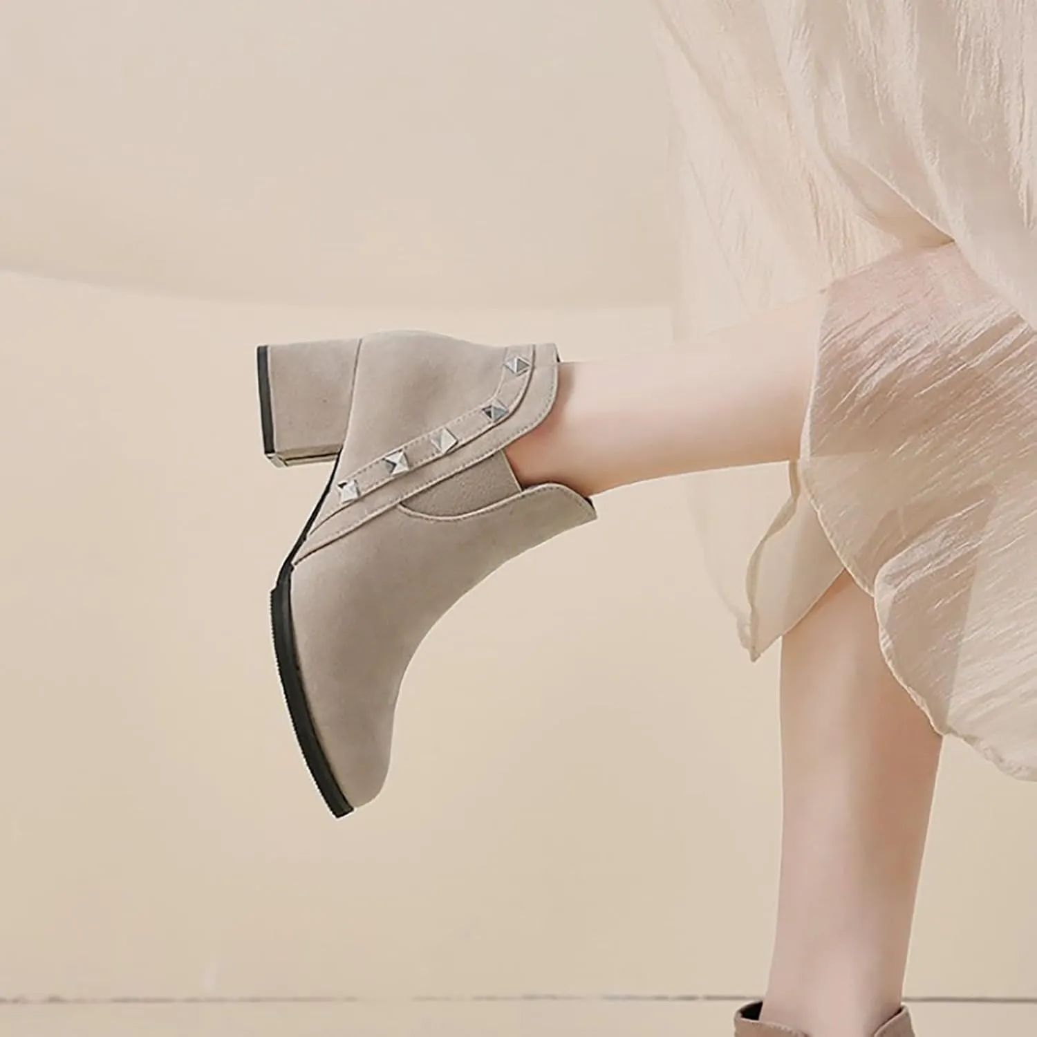 Dress Boots Women Beige Boots Womens Country Boots Chelsea Ankle Boots Ankle Boots for Women Low Heel Dressy Women's Leather Wide Width Western Ankle Boots