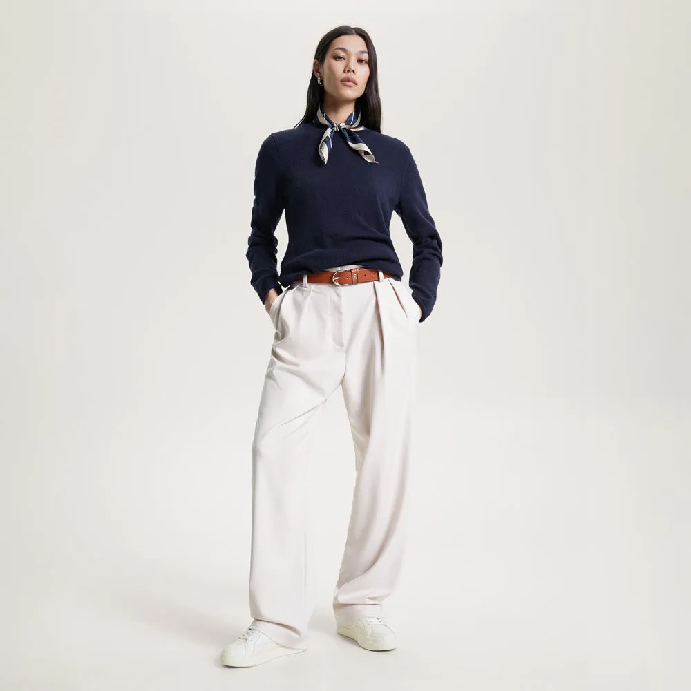Elevated Court Sneaker - White