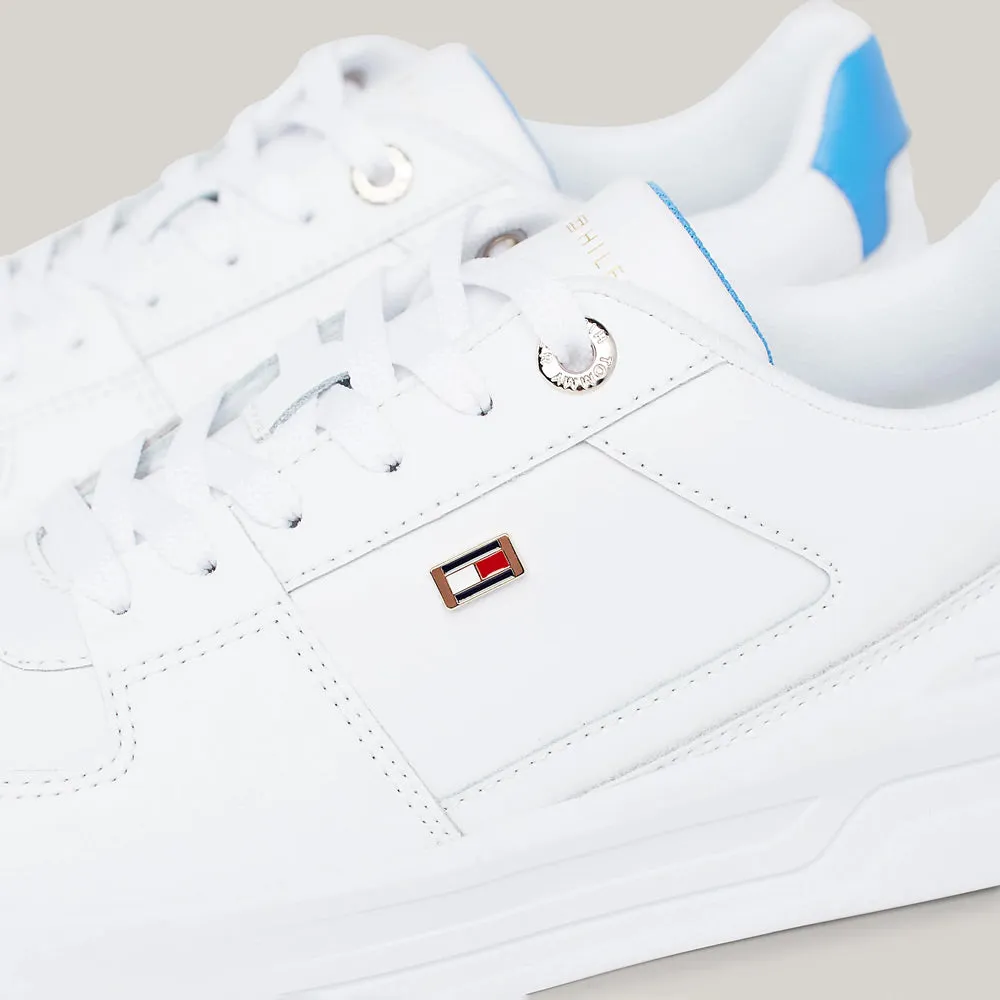 Flag Basket Sneaker - White