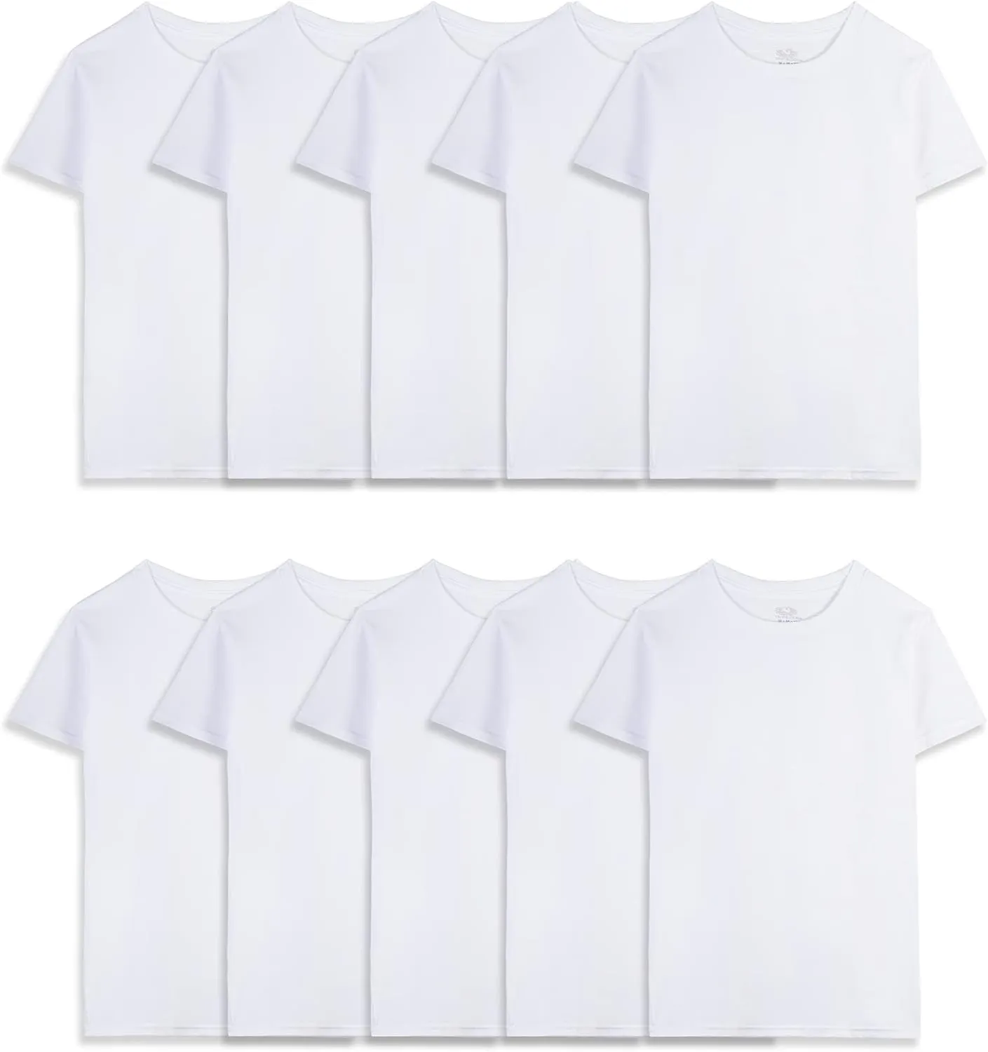 Fruit of the Loom Boys' Eversoft Cotton Undershirts, T Shirts & Tank Tops
