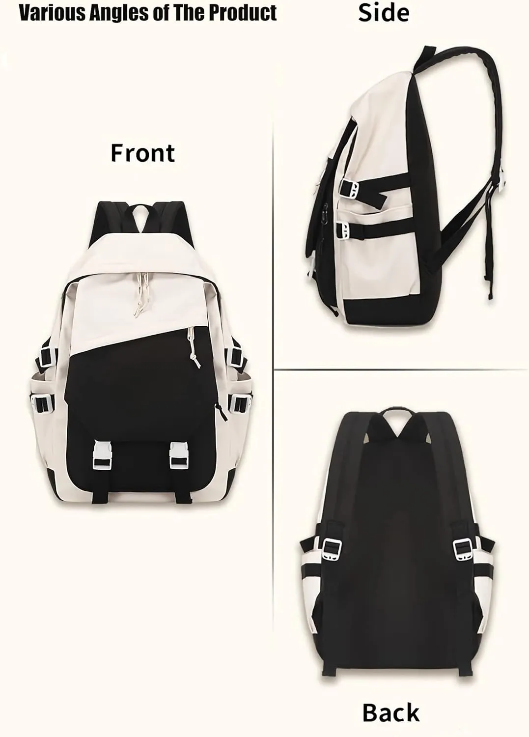 Genshin Impact Backpack Collei Anime Laptop Bookbag Student Backpack 3D Print School Bags Travel Backpack With Gift