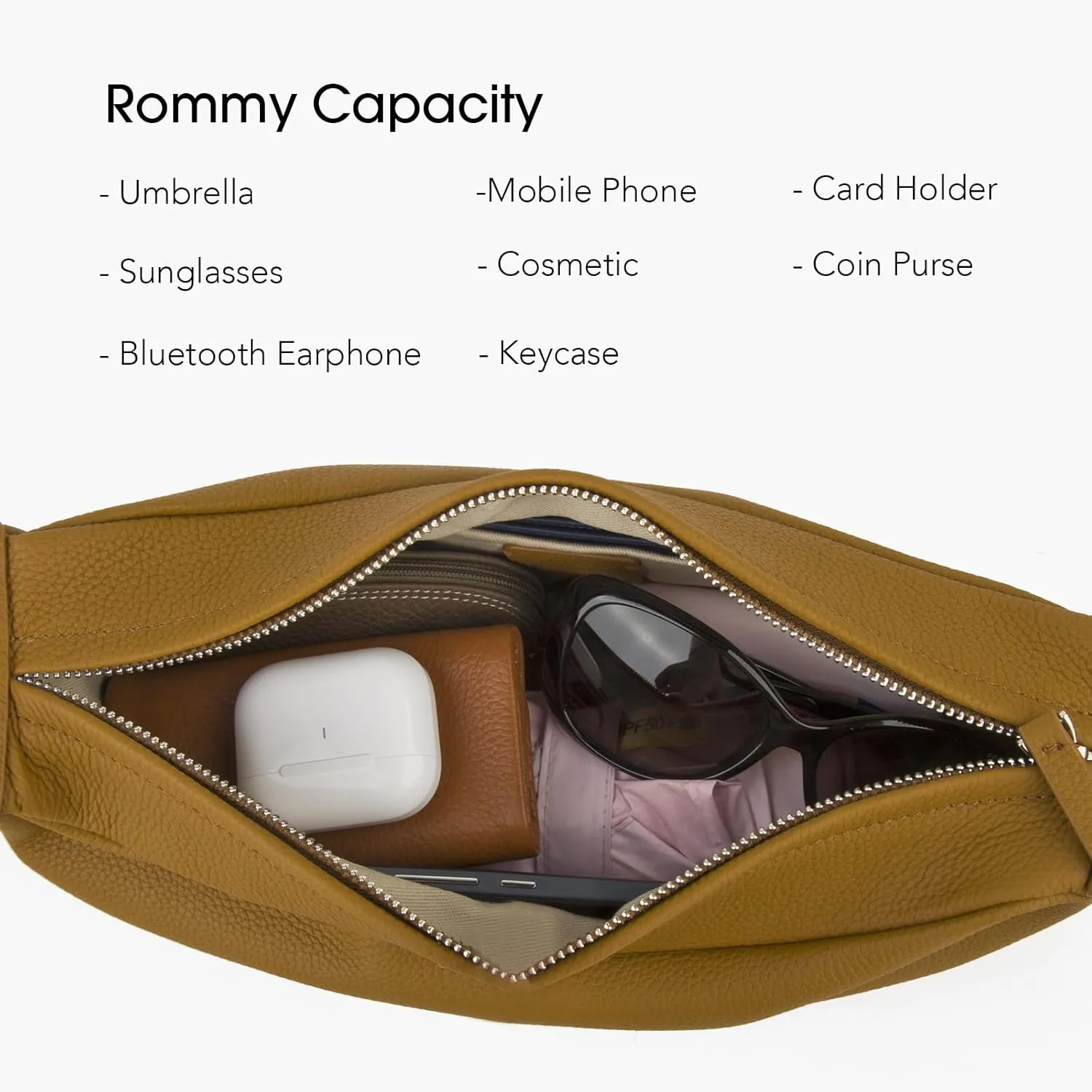 Genuine Leather Sling Bags Crossbody Women, Minimalist Style Casual Chest Bags with Wide Strap