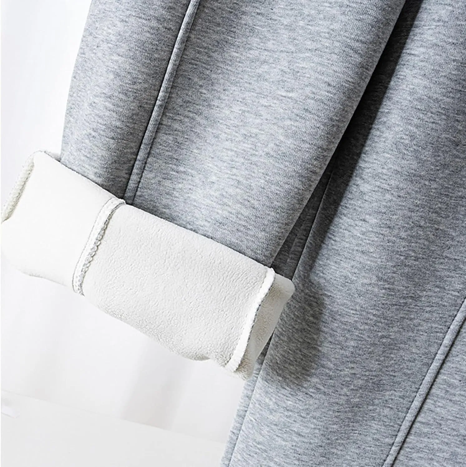 Girls' Open Bottom Wide Leg Sweatpants High Elastic Waist Baggy Jogger Pants Wide Straight Leg Trousers with Pockets