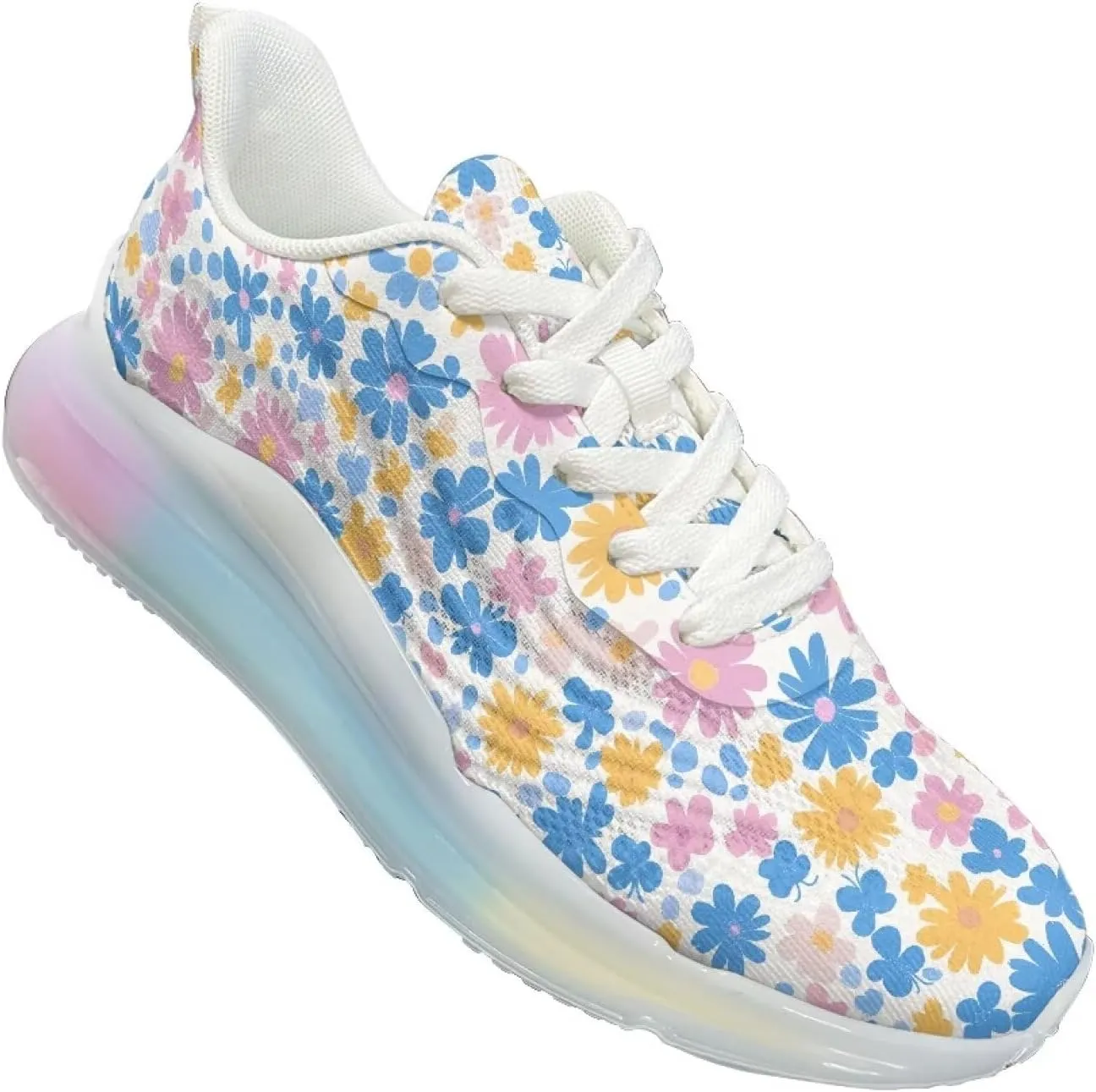 GOSTONG Women Sneakers Lightweight Cushion Gym Workout Shoes Breathable Non Slip Walking Running Athletic Sneakers US 6-11