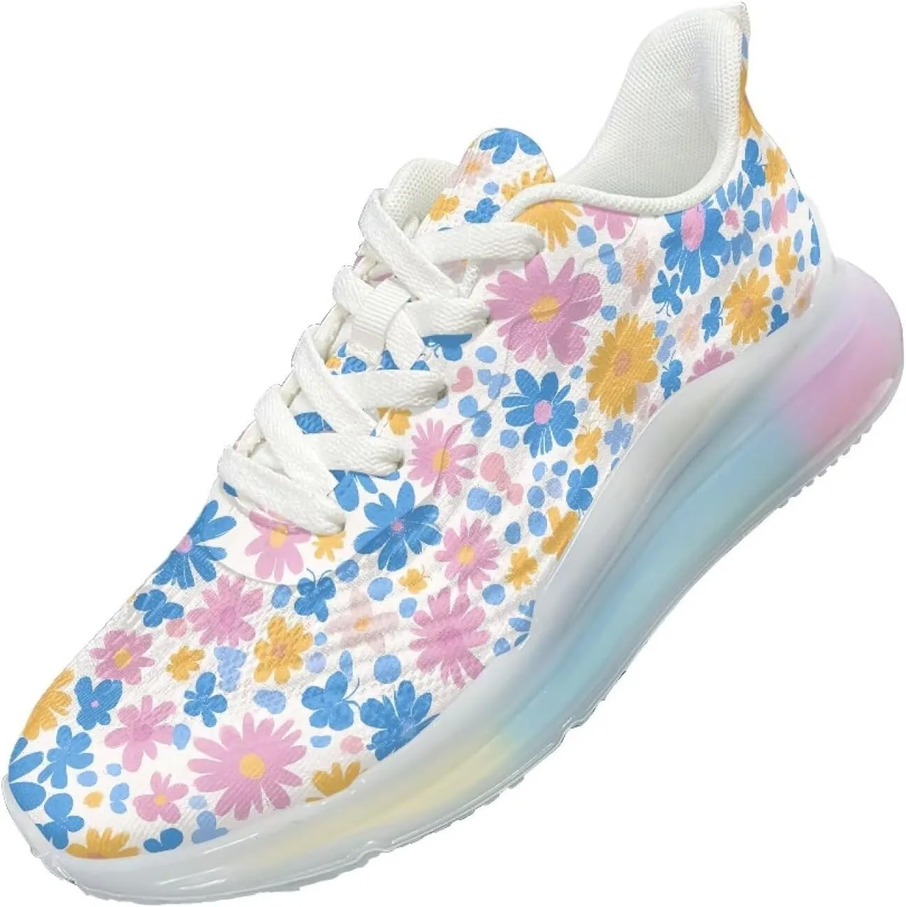GOSTONG Women Sneakers Lightweight Cushion Gym Workout Shoes Breathable Non Slip Walking Running Athletic Sneakers US 6-11