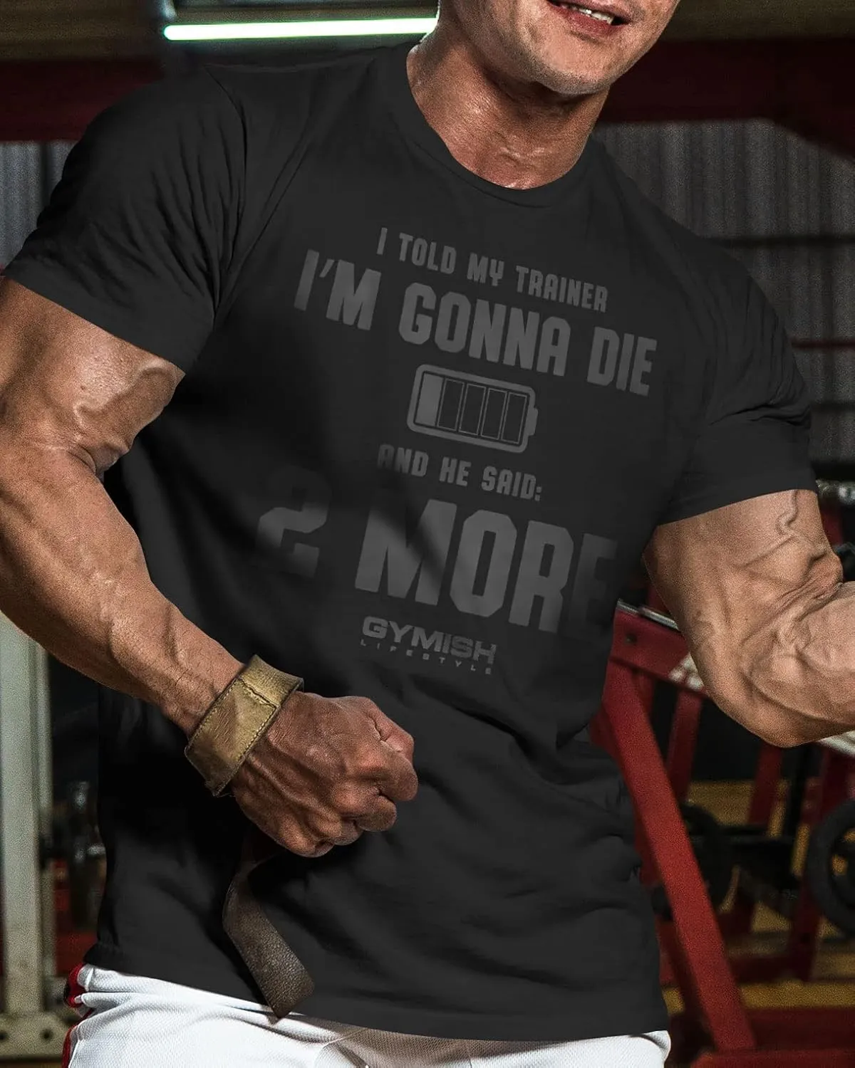 Gymish Lifestyle 2 More Workout Shirts for Men, Motivational T-Shirt for Gym