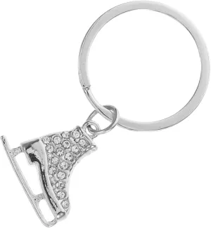 HEALLILY Cute Ice Skate Keychain Roller Skate Charm for Women Girls for Skating Parties Lightweight Bag Accessory Versatile Use As Keyring Bag Charm