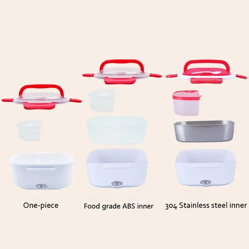 Heated Lunch Box Food Warmer for Car 12V Truck 24V 110V 220V