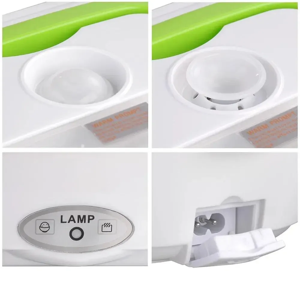Heated Lunch Box Food Warmer for Car 12V Truck 24V 110V 220V