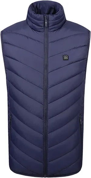 Heated Vest for Men Thermal Jacket Rechargeable Heated Jacket Sleeveless Down Jackets for Women Warm Outdoor Clothing