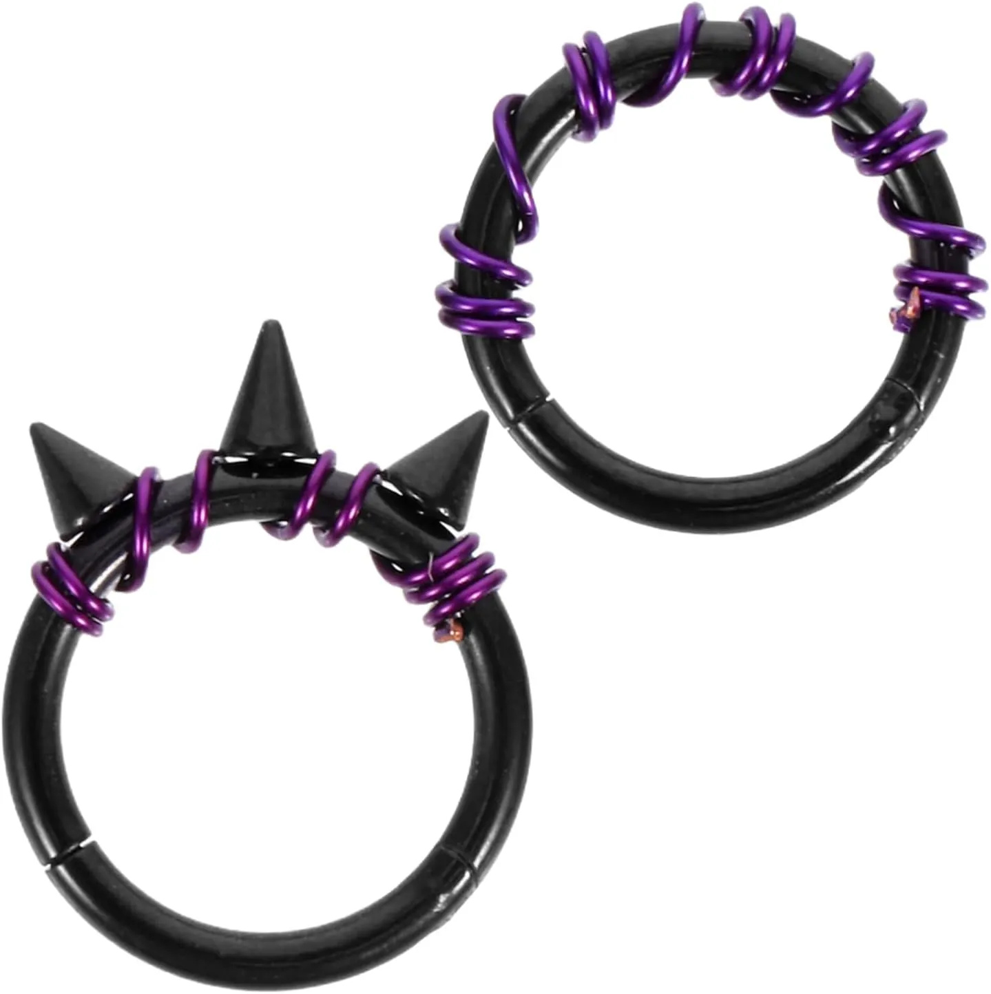 Homoyoyo Nose Ring Earrings for Women Minimalist Stainless Steel Hoops Nose Piercing Jewelry