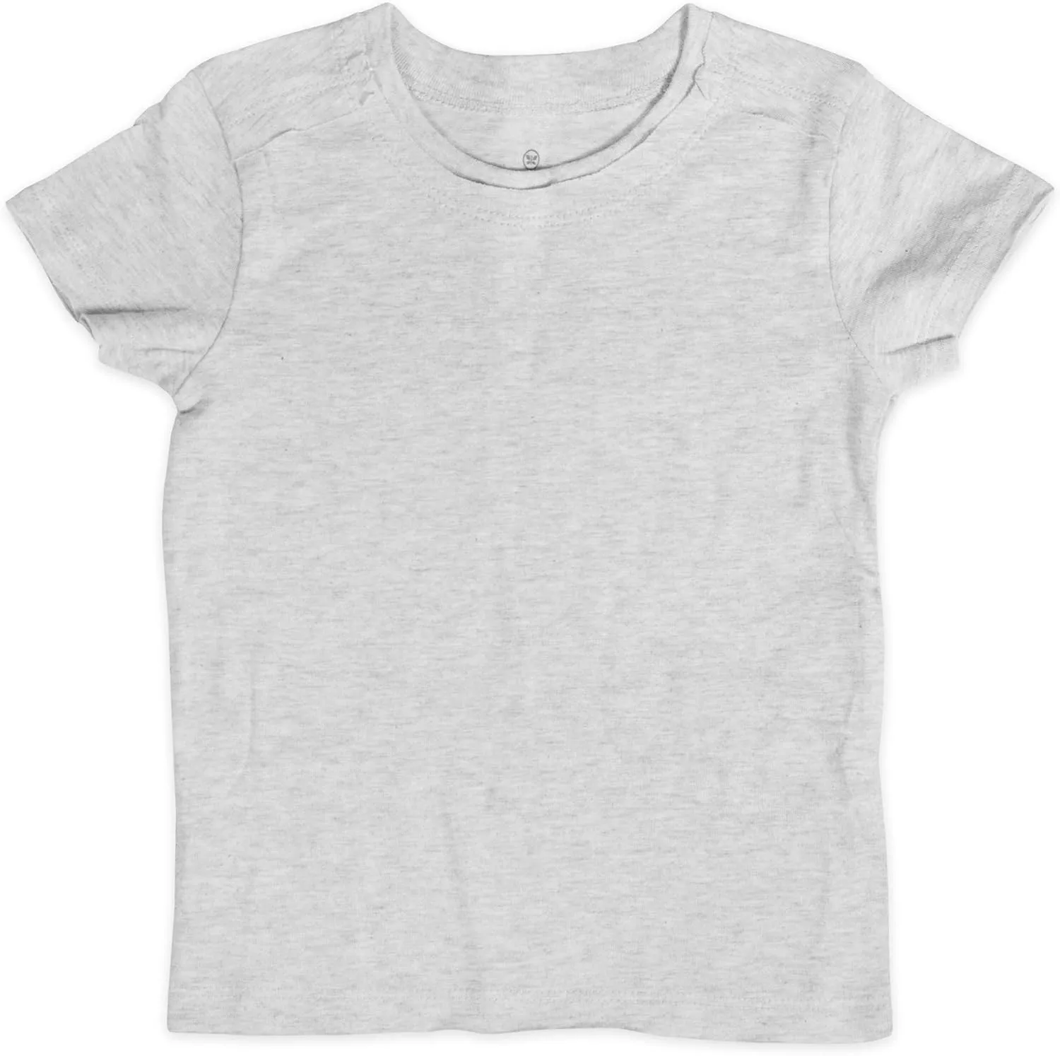 HonestBaby unisex-baby 5-pack Short Sleeve T-shirts 100% Organic Cotton