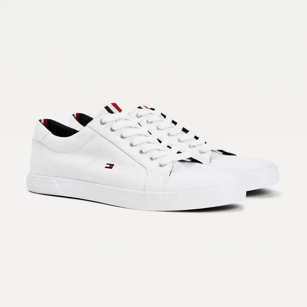 Iconic Long Lace Sneaker - White