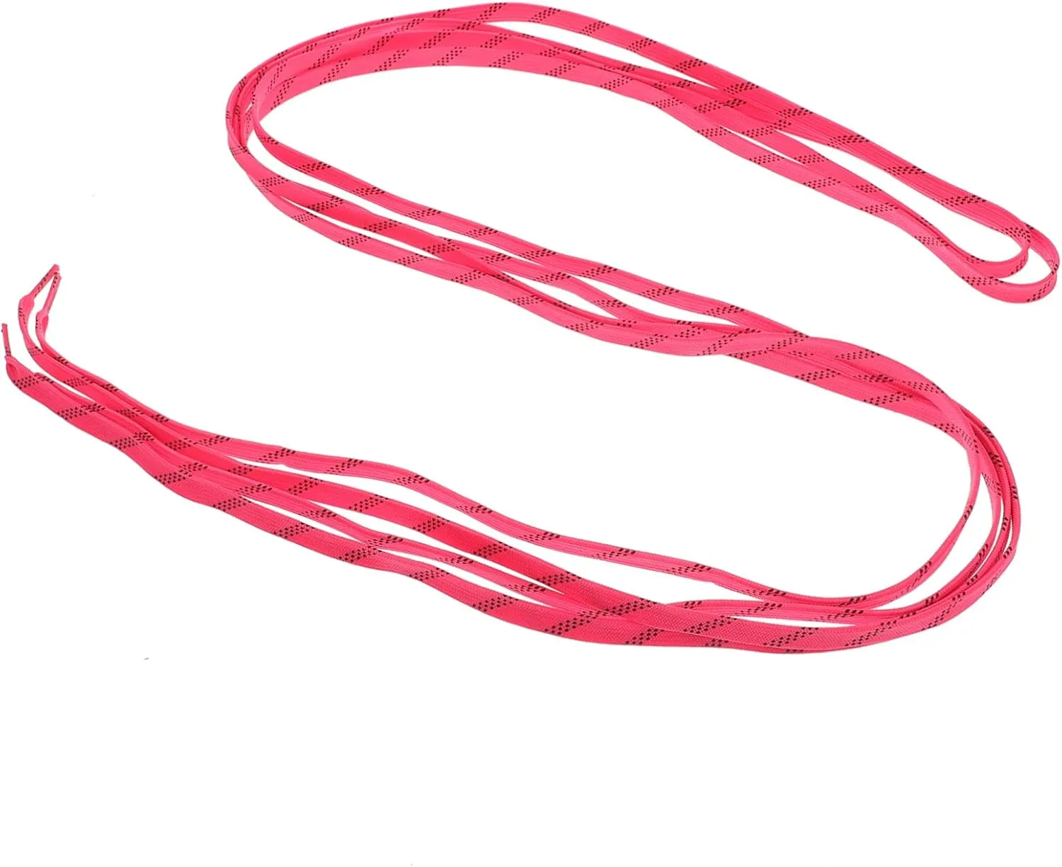 IMIKEYA 1 Pair Polyester Roller Skates Shoelaces Slightly Elastic for Boys and Girls Adults Pink Sneakers Accessories