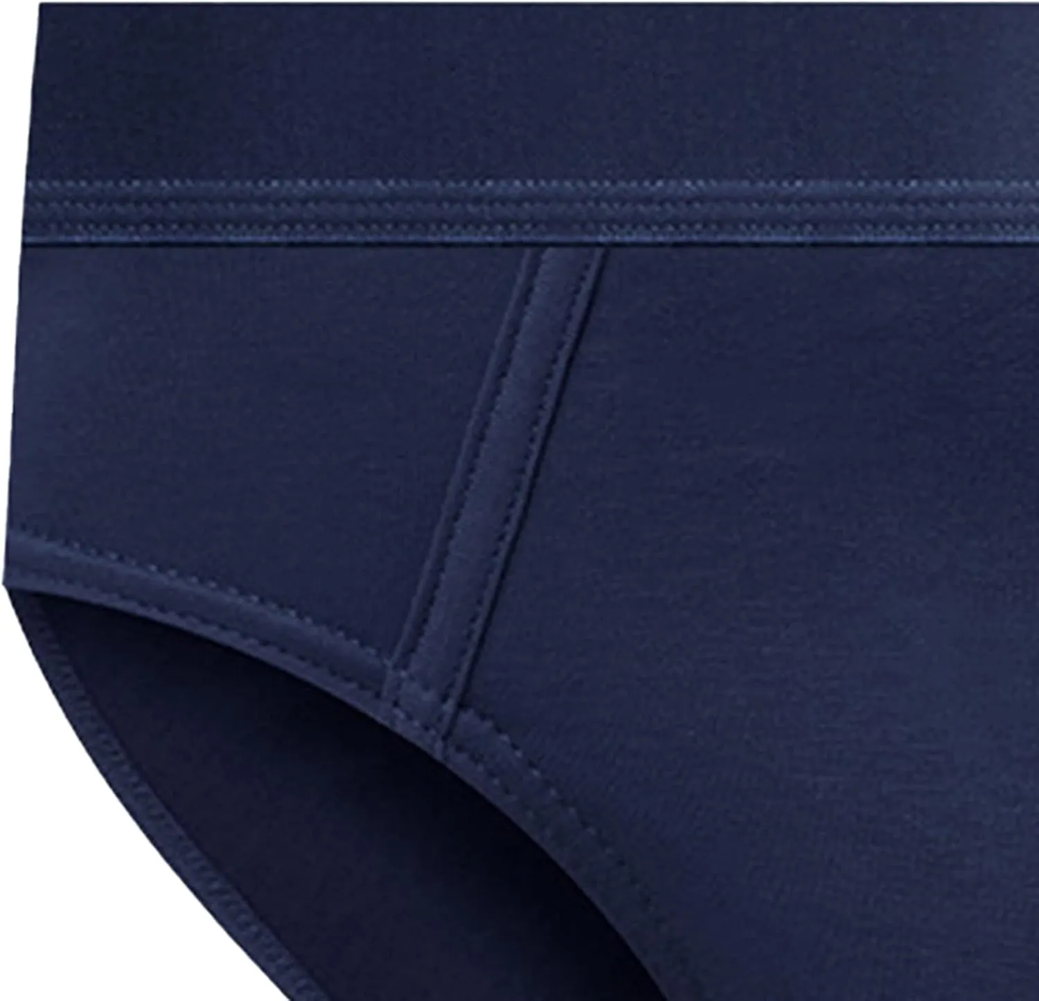 JEsilunmaMY Men's Solid Color Breathable Athletic Briefs Mid Waist Stretch Cotton Underwear Brief Soft Comfort Support Briefs