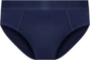 JEsilunmaMY Men's Solid Color Breathable Athletic Briefs Mid Waist Stretch Cotton Underwear Brief Soft Comfort Support Briefs