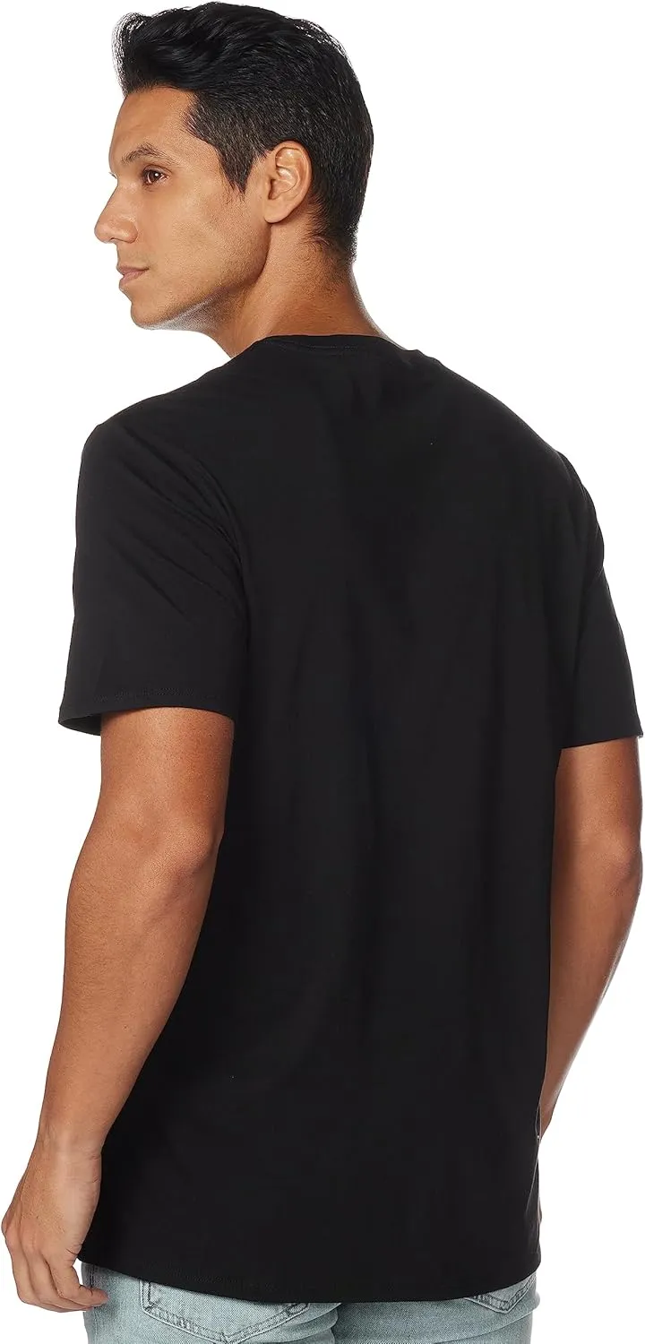 KARL LAGERFELD mens Soft Crew Neck Tonal Logo Short Sleeve T-shirt