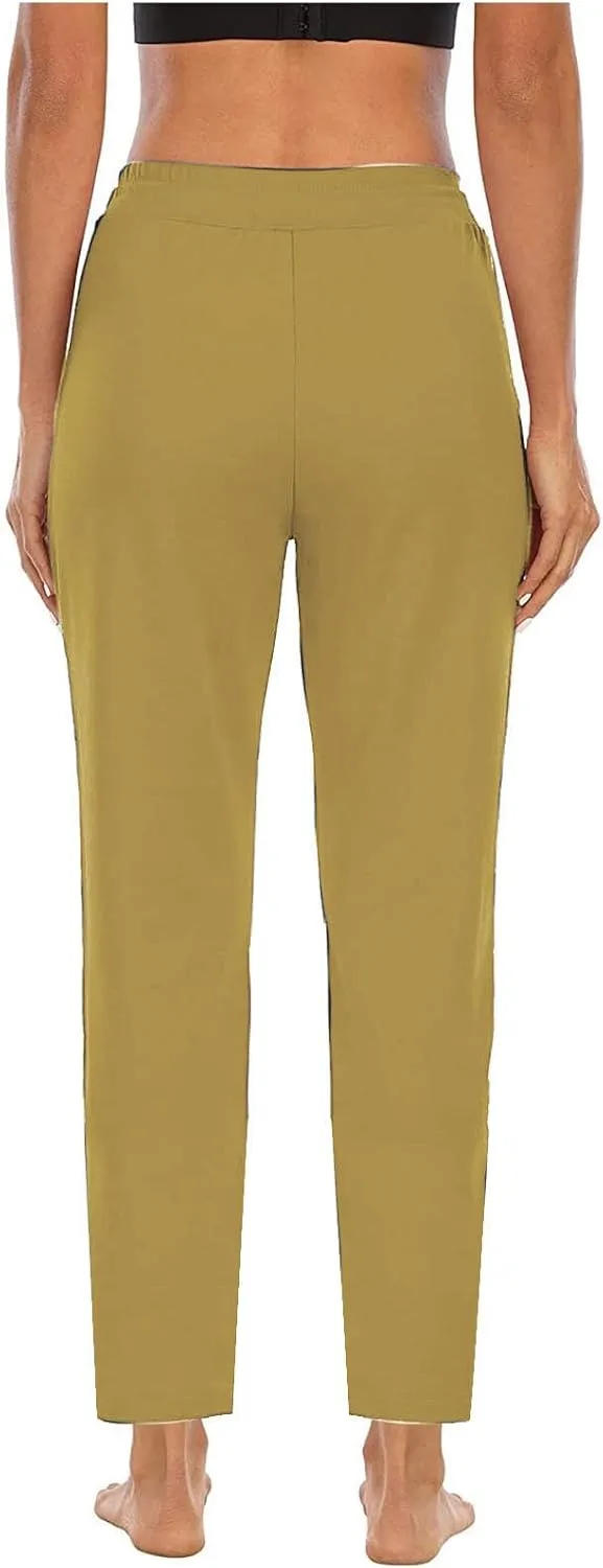 Ladies Track Gym Yoga Trousers Pants for Women High Cut Straight Leg Basic Long Leg Winter Fall 2024