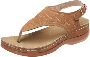 Ladmiple Sandals for Women Fashion Flip Flops Platform Sandal Casual Beach Travel Clip Toe Slipppers Shoes Dressy Summer