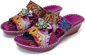 Ladmiple Sandals Women Comfortable Dressy Walking Flip Flops Orthopedic Sandals Summer Orthotic Slides with Arch Support 2025