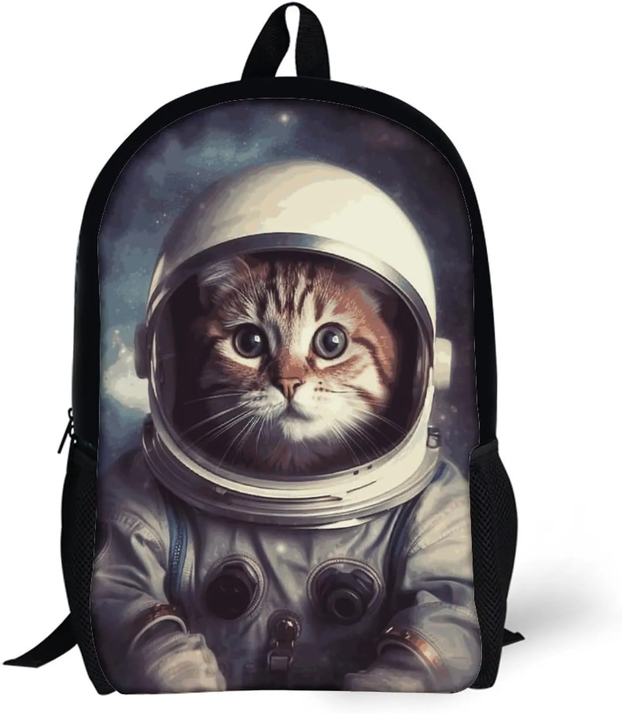 Laptop Backpack for Men Women Daypack Animal Cat Astronaut Computer Bag Travel Backpacks Laptop Bag