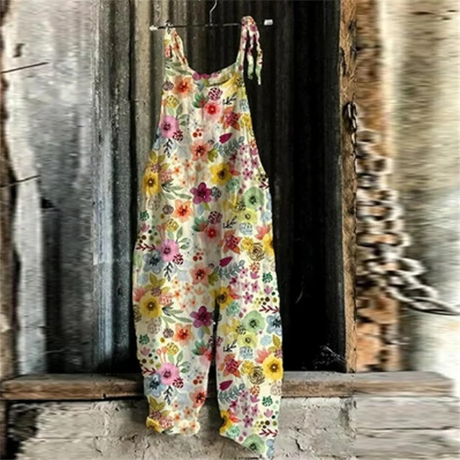 LCMTWX Womans Jumpsuit Casual Shorts Summer New Digital Print Loose Pocket Jumpsuit Jumpsuit Women Women Jumpsuits Woman