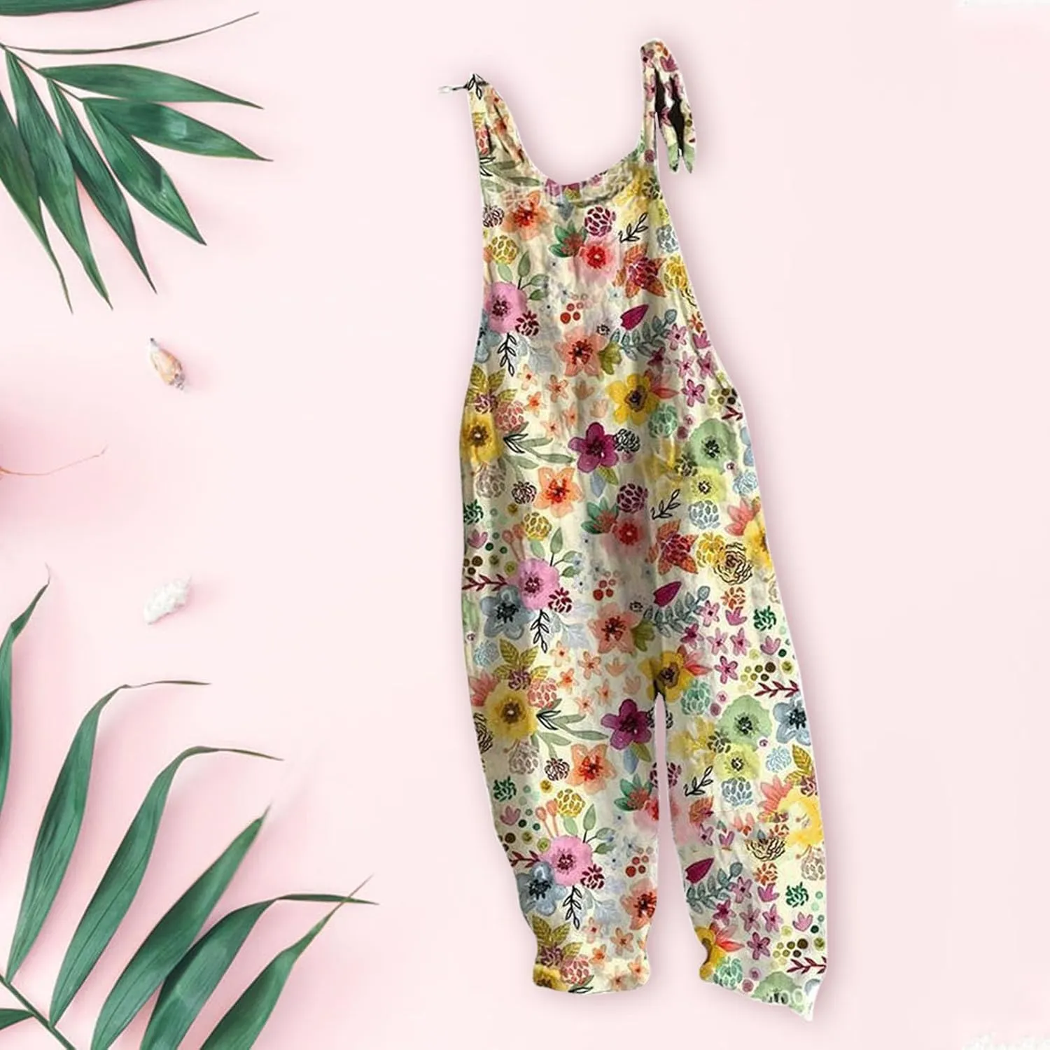 LCMTWX Womans Jumpsuit Casual Shorts Summer New Digital Print Loose Pocket Jumpsuit Jumpsuit Women Women Jumpsuits Woman