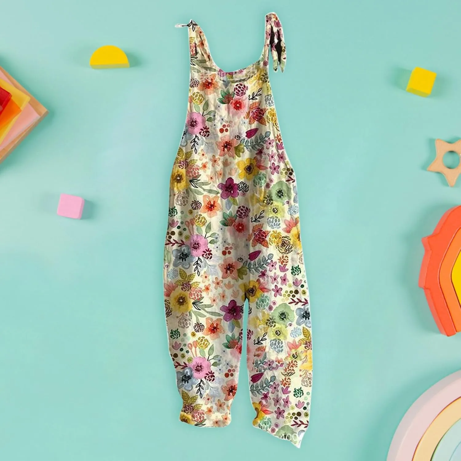 LCMTWX Womans Jumpsuit Casual Shorts Summer New Digital Print Loose Pocket Jumpsuit Jumpsuit Women Women Jumpsuits Woman