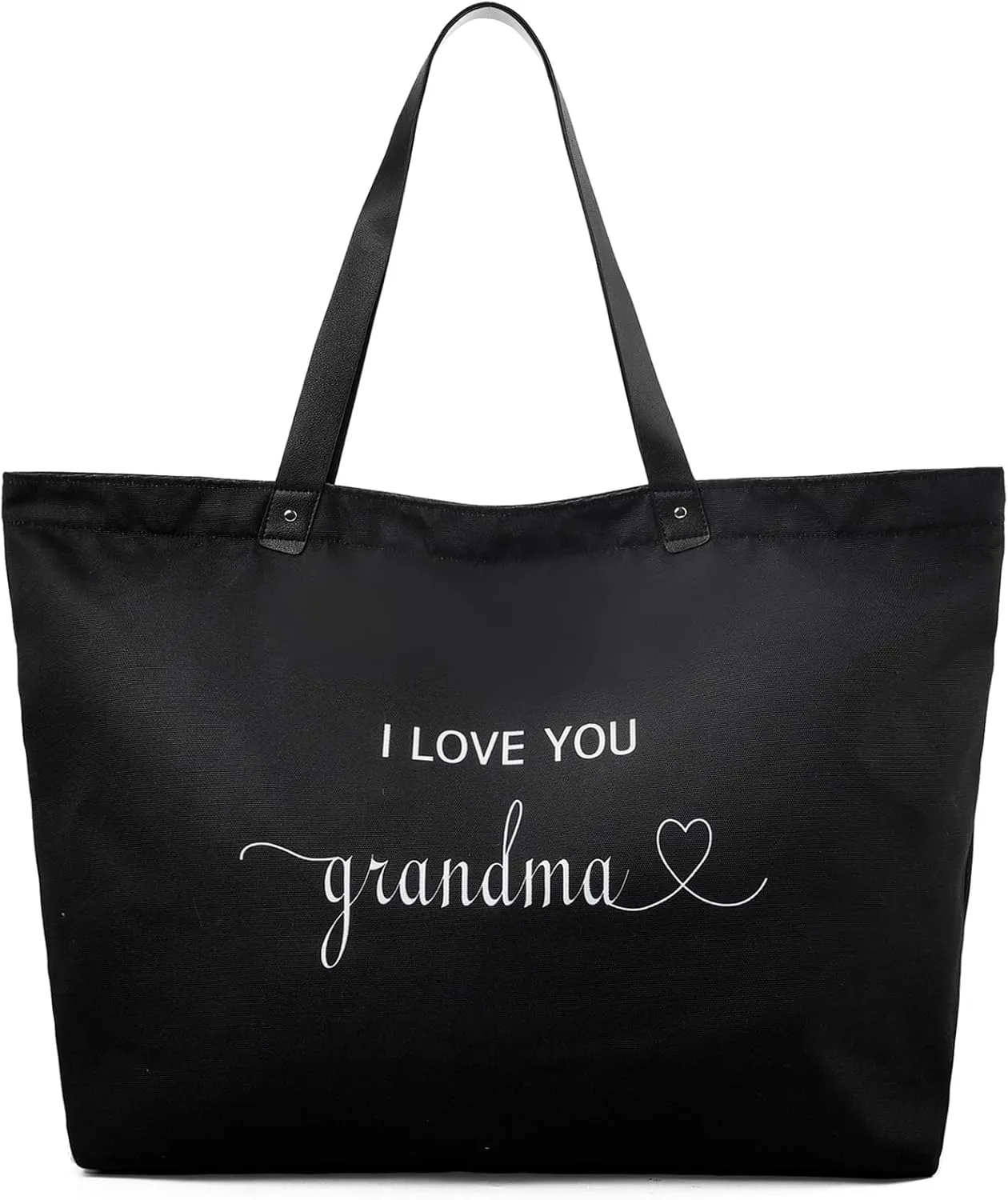 LEMEDE 30L Zip Grocery Bag - Wide Handheld to Reduce Shoulder Pressure,Personalized Minimalist Style Tote Bag,Gift for Women