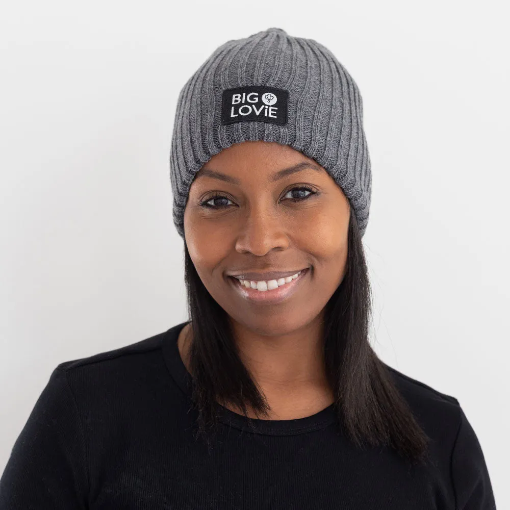 LET THE FUN BEGIN BEANIE | DARK GRAY
