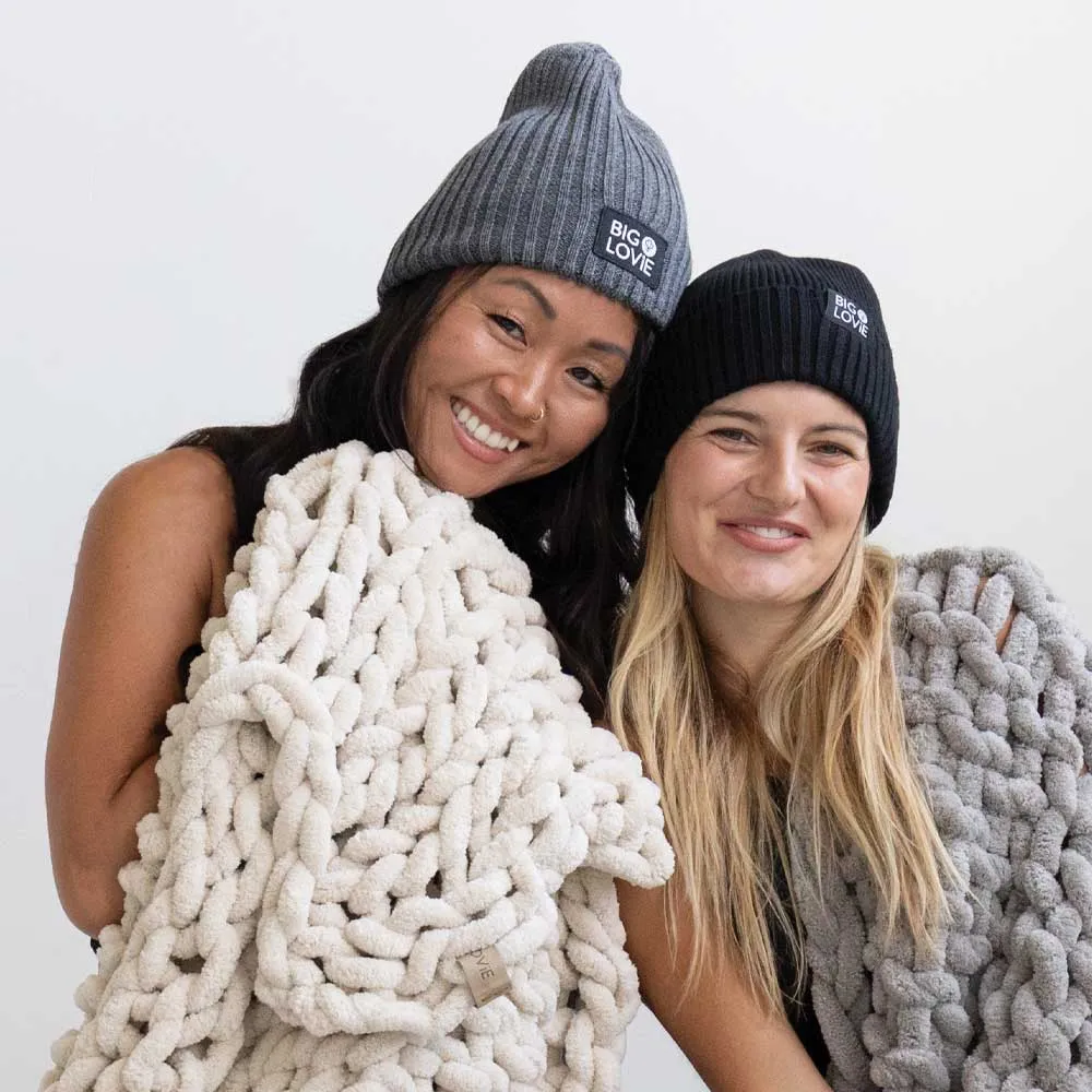 LET THE FUN BEGIN BEANIE | DARK GRAY