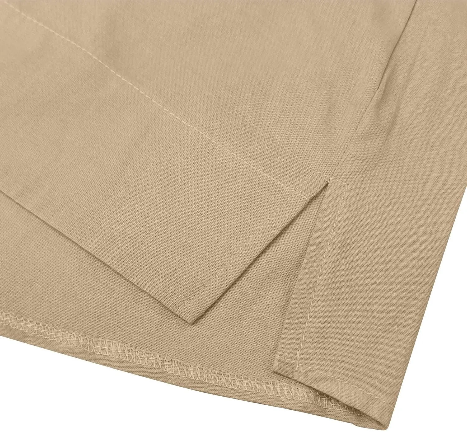 Linen Tank Tops for Women Loose Fit Cropped Slit Sleeveless Shirts Casual Basic Camisole Blouses 2025 Summer Tanks