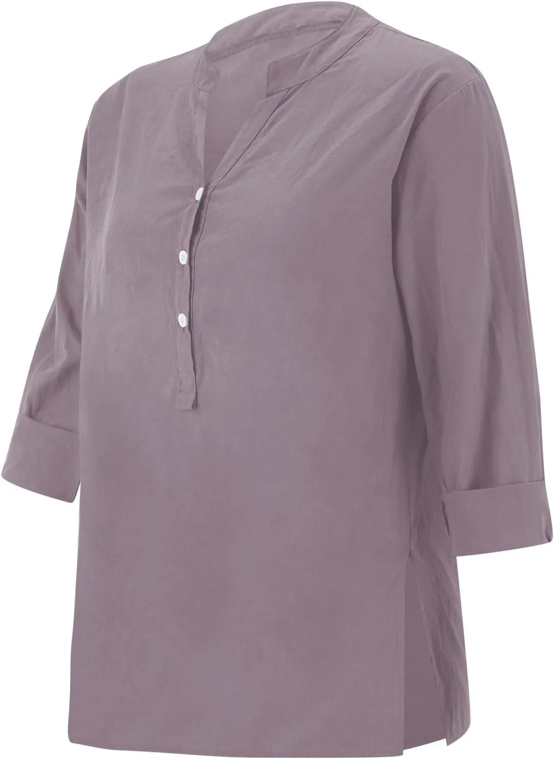 Linen Tops for Women 2025 Summer Button Down V Neck Shirts Casual Short Sleeve Loose T-Shirt Cotton Linen Blouse Tees