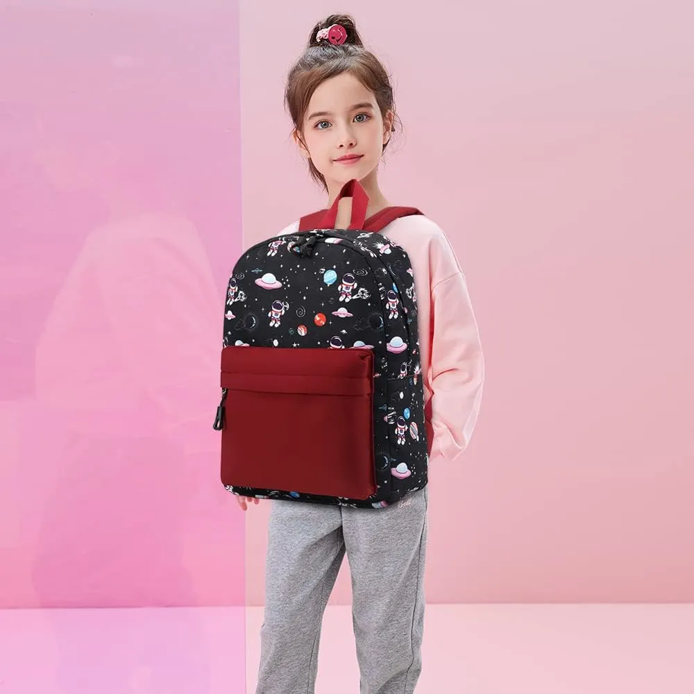 Little Kids Toddler Backpacks for Boys and Girls Preschool Backpack With Chest Strap (Astronaut)