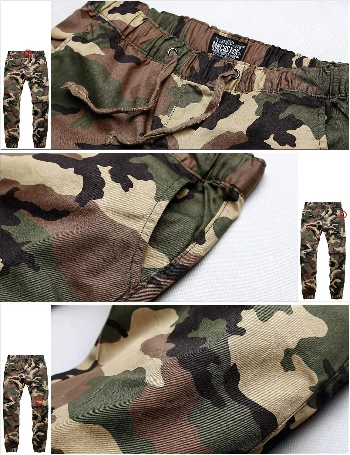 Match Men's Chino Jogger Pants