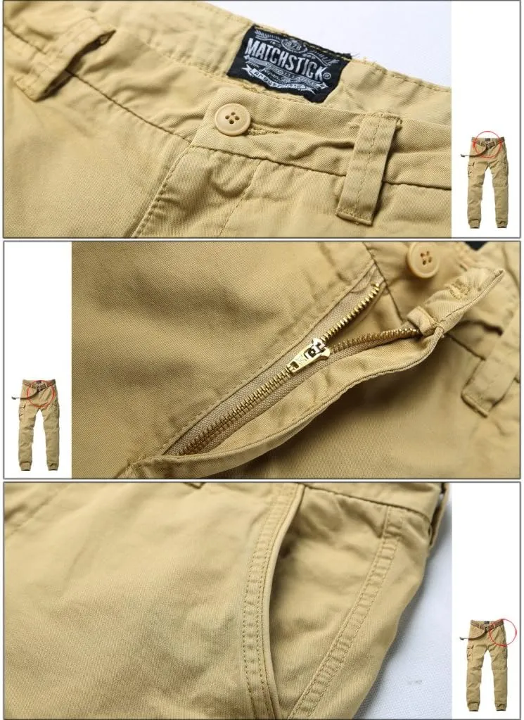 Match Mens Twill Jogger Pants