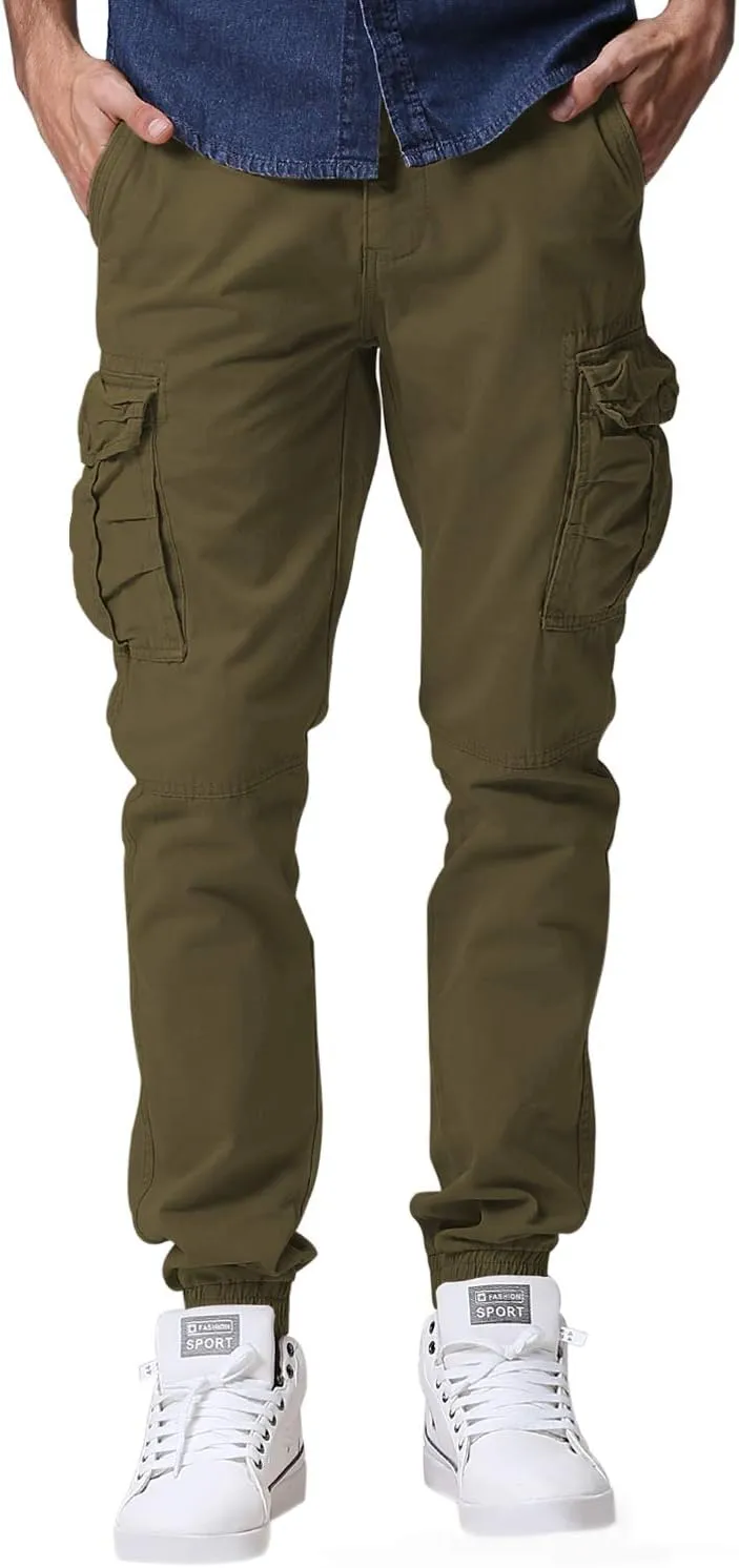 Match Mens Twill Jogger Pants