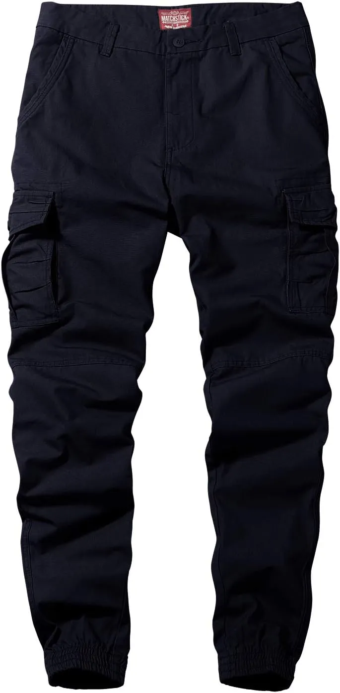 Match Mens Twill Jogger Pants