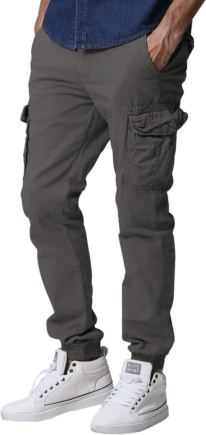 Match Mens Twill Jogger Pants
