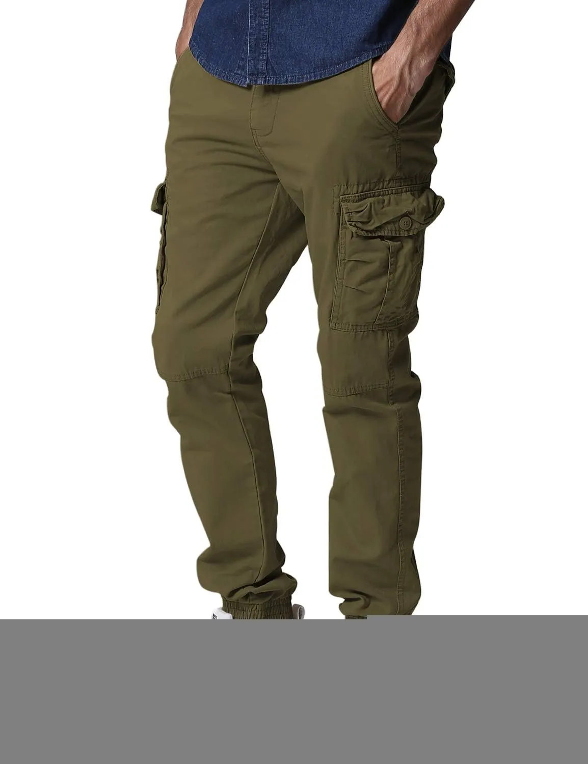 Match Mens Twill Jogger Pants