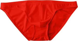 Men's Briefs Sexy Low Waist Mini Panties Soft Comfort Stretch Close Fitting Underwear Lightweight Thin Bikini Thong