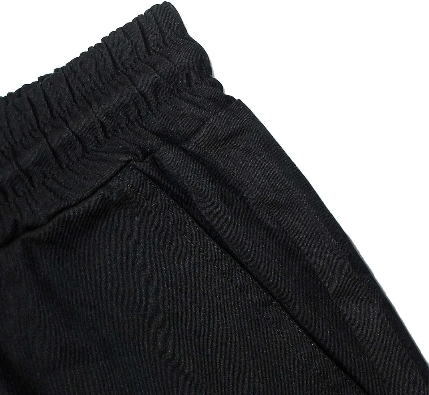 Mens Cargo Pants Baggy Casual Twill Hiking Work Shorts Summer Lightweight Workout Shorts Drawstring Short Pants